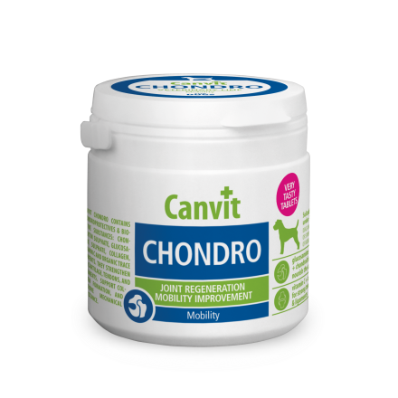 Canvit Chondro комплексный препарат для улучшения подвижности суставов собак до 25 кг (100 табл.)