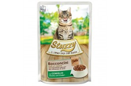Stuzzy Cat Rabbit влажный корм для котов с кроликом в желе 85г*24шт