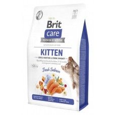 Brit Care Cat by Nutrition Kitten Gentle Digestion Strong Immunity сухий корм для кошенят з лососем 2 кг