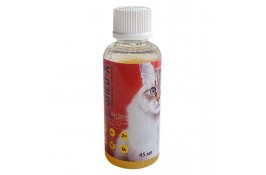 SynergyLabs Shed-X Cat добавка для уменьшения линьки, для шерсти котов 45 мл