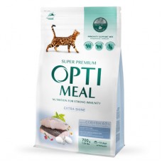 Optimeal Adult Cat Cod Fish сухой корм для котов с треской 0,7 кг
