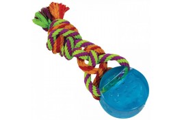 Petstages Orka Dental Puck іграшка для собак "Шайба" з канатом