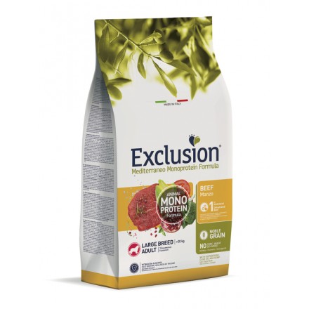 Exclusion Noble Grain Dog Adult Large Breed Beef сухий корм для собак великих порід з яловичиною 12 кг