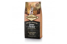 Carnilove Puppy Large Breed Salmon and Turkey з лососем та індичкою для цуценят великих порід 12 kg