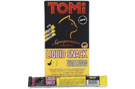 TOMI LIQUID SNACK POULTRY, LIVER & BIOTIN жидкое лакомство для кошек с птицей, печенью и биотином 15 г