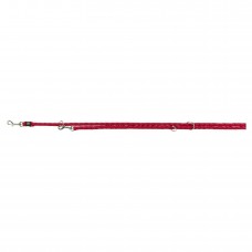 Trixie Cavo поводок-перестежка для собак крупных и гигантских пород красного цвета размер: L-XL 2м/18мм