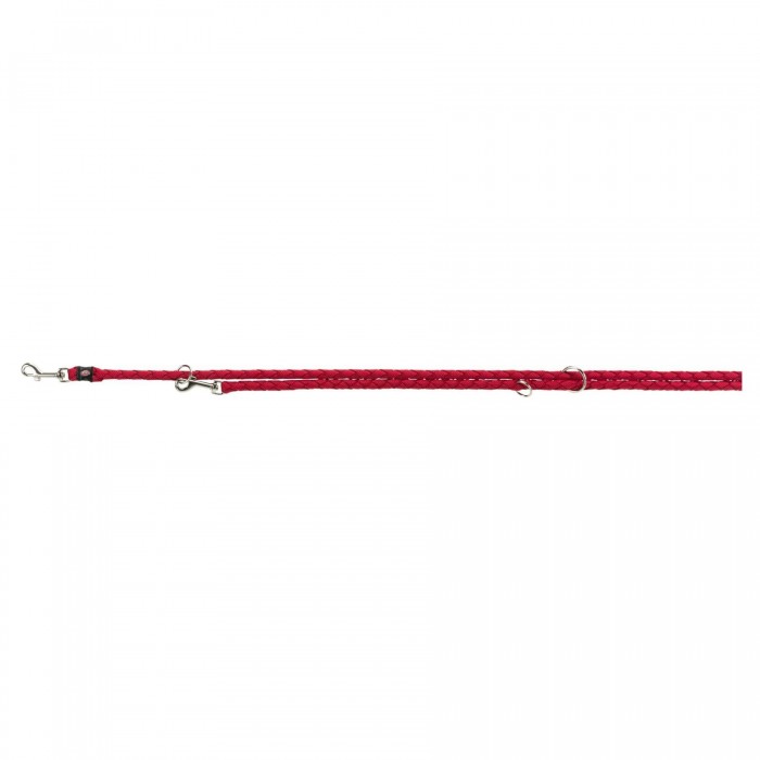 Trixie Cavo повідець-перестібка для собак великих та гігантських порід червоного кольору розмір: L-XL 2м/18мм