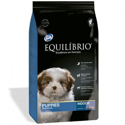 Equilibrio Puppies Small Breeds Indoor сухой корм для щенков миниатюрных и мини пород с курицей 0,5кг