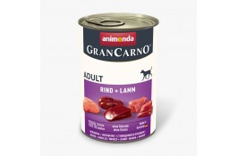 Animonda GranCarno Adult Beef + Lamb вологий корм з яловичиною та ягням для собак 400 г