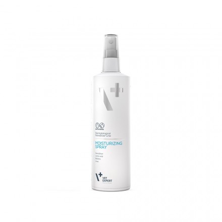 Vet Expert NanoSilver Moisturizing Spray увлажняющий спрей при дерматологических заболеваниях у собак и кошек 100 мл