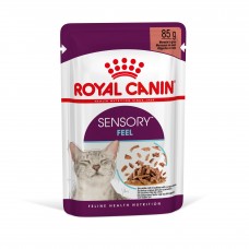 ROYAL CANIN SENSORY FEEL влажный корм для взрослых кошек в соусе 85г*12шт