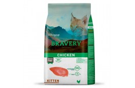 Bravery Chicken Cat Kitten сухой корм для котят с курицей 0,6 кг