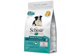 SCHESIR DOG MEDIUM PUPPY сухой корм для щенков средних пород с курицей 3 кг