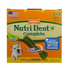 Nylabone Nutri Dent Chicken Small лакомство со вкусом курицы для собак малых пород 50шт/уп (7см)