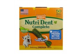 Nylabone Nutri Dent Chicken Small лакомство со вкусом курицы для собак малых пород 50шт/уп (7см)