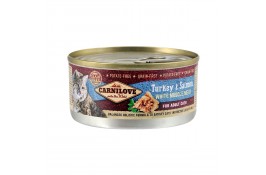 Carnilove Cat з індичкою та лососем для котів 100g