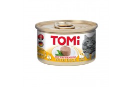 TOMI DUCK мясной мусс с уткой  для котов 85г*12шт