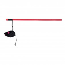 Trixie игрушка для кошек Удочка с мышкой плюшевой 50 см