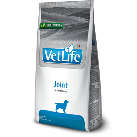 Farmina Vet Life Joint сухой корм для поддержания суставов при заболеваниях опорно-двигательного аппарата собак 2 кг