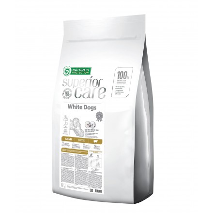 Nature's Protection Superior Care White Dogs Adult Small and Mini Breeds 17 кг