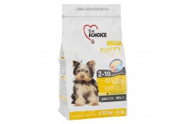 1st Choice Puppy Toy & Small Chicken сухий корм для цуценят малих та міні порід з куркою 2,72 кг