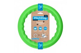 PitchDog игрушка для собак игровое кольцо (салатовая) 28 см
