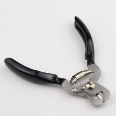 Пухнастики когтерез-кусачки для собак (черный) 6х13,6 см