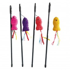 Croci игрушка Дразнилка с рыбкой для кошек 40 см