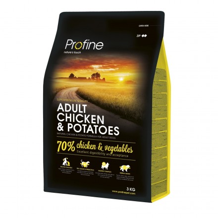 Profine Adult Chicken сухий корм для всіх порід з куркою 3 кг