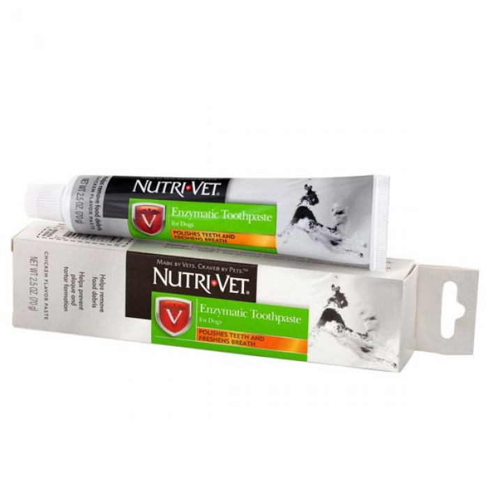 Nutri-Vet Enzymatic Toothpaste энзимная зубная паста для собак 70 г