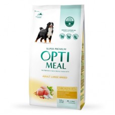 Optimeal Dog Adult Maxi сухой корм для собак больших пород с курицей 1,5 кг