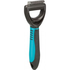 ​Trixie колтунорез универсальный загнутый с густыми зубцами для ухода за шерстью собак и кошек&nbsp;5х18см