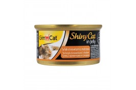 GimCat Shiny Cat тунець, креветки та солод 70g