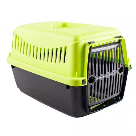 Bergamo Gipsy XS Small Green переноска с пластиковой дверцей для кошек и собак до 4 кг (зеленая)