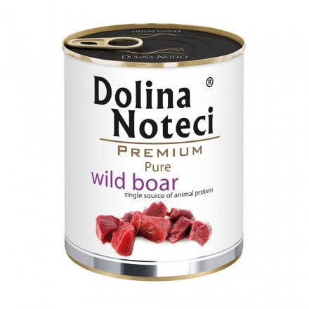 Dolina Noteci Premium Pure влажный корм для собак аллергиков с кабаном 800 г