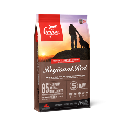 Orijen Regional Red Dog сухой корм для собак с 6 видами мяса 2 кг