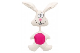 Trixie игрушка для собак кролик с пищалкой 29 см