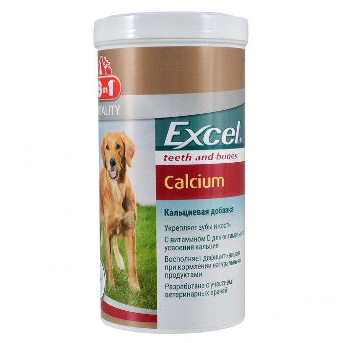 Excel Calcium витамины для собак 1700таб