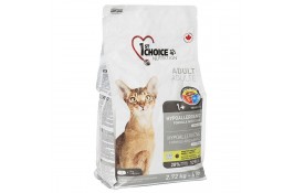 1st Choice Adult Hypoallergenic сухой гипоаллергенный корм для кошек с уткой и бататом 2,72 кг