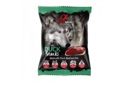 Alpha Spirit Dog Snacks Duck напіввологі ласощі для собак з качки 50г (кубики)