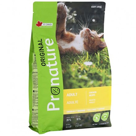 Pronature Original Cat Adult Chicken сухий корм для дорослих котів з куркою 2,27 кг