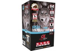 Alpha Spirit Dog Sticks Fish полувлажные лакомства для собак из рыбы 30*10г (палочки)
