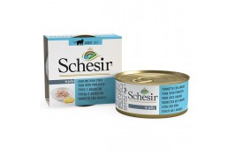 Schesir Tuna with Pineapple влажный корм для взрослых котов с тунцом и ананасом в желе 75 г