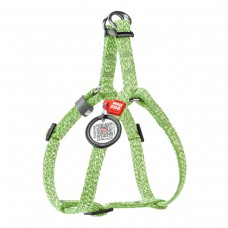 Collar WAUDOG Re-cotton шлея для котов и малых собак с QR-паспортом (салатовая) XS