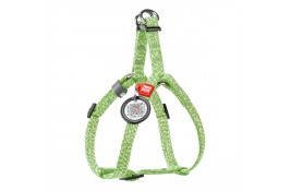 Collar WAUDOG Re-cotton шлея для котів і малих собак з QR-паспортом (салатова) XS
