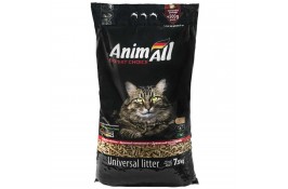AnimAll деревний наповнювач для котів без аромату 7,5 кг