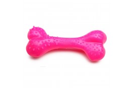 Comfy Mint Dental Bone игрушка для собак кость с выступами розовая 8,5 см