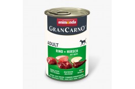 Animonda GranCarno Adult Beef + Deer with Apple вологий корм з яловичиною, олениною та яблуком для собак 400 г