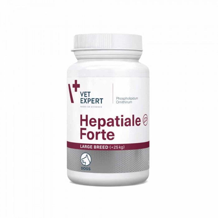 Vet Expert Hepatiale Forte Large Breed  харчова добавка для підтримання функцій печінки у собак великих порід 40 таб.
