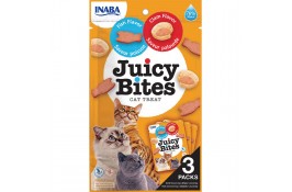 INABA Juicy Bites снеки для кошек со вкусом рыбы и моллюсков 3 шт*11,3 г